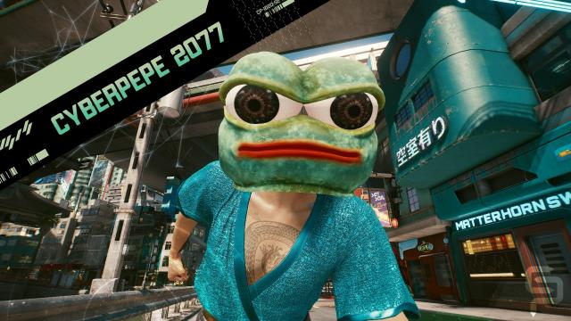 Cyberpepe 2077 для Cyberpunk 2077