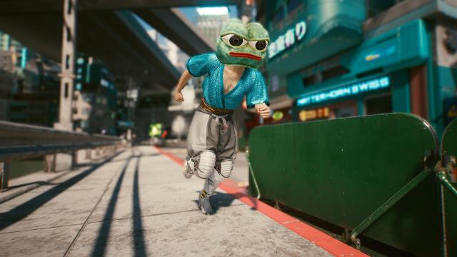 Cyberpepe 2077 для Cyberpunk 2077