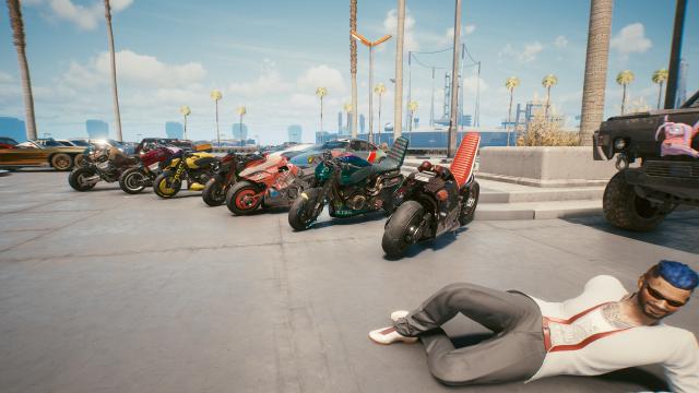 All rare vehicles for Cyberpunk 2077