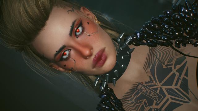 Макіяж / Egirl Makeup Edits для Cyberpunk 2077