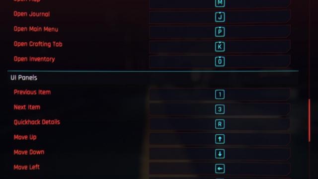 ProControls for Cyberpunk 2077