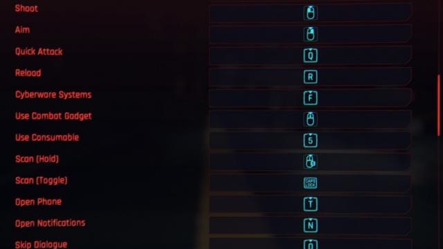 ProControls for Cyberpunk 2077