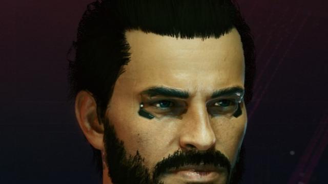 Играйте за волка из Арасаки / Wolf of Arasaka - Male V Preset для Cyberpunk 2077