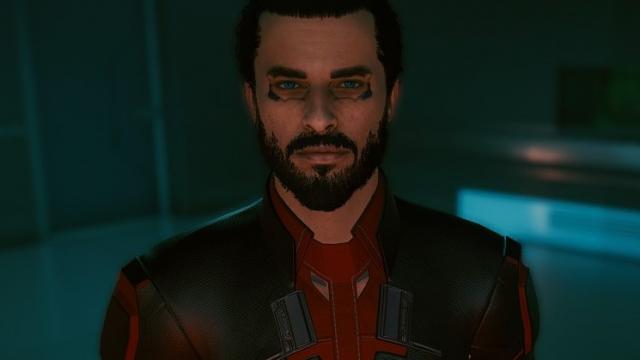 Играйте за волка из Арасаки / Wolf of Arasaka - Male V Preset для Cyberpunk 2077