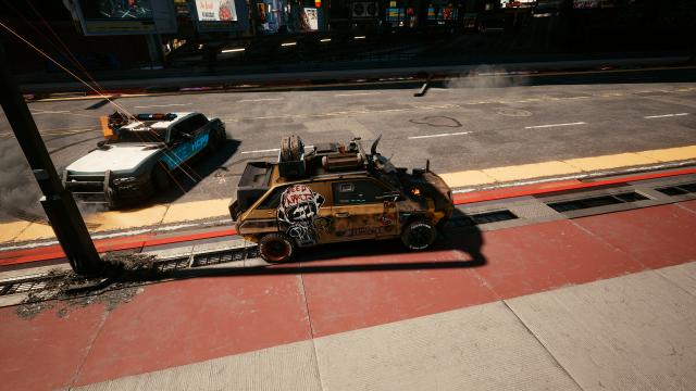 Police Chases - Vehicles for Cyberpunk 2077