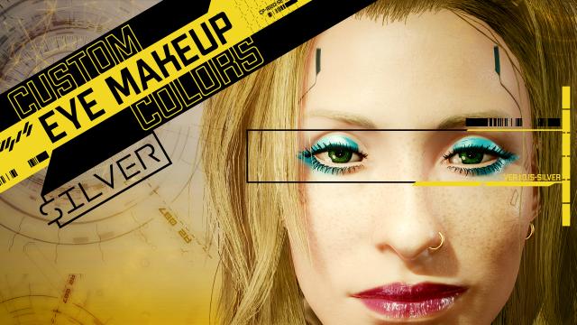 Кастомні кольори для макіяжу очей / Custom Eye Makeup Colors для Cyberpunk 2077