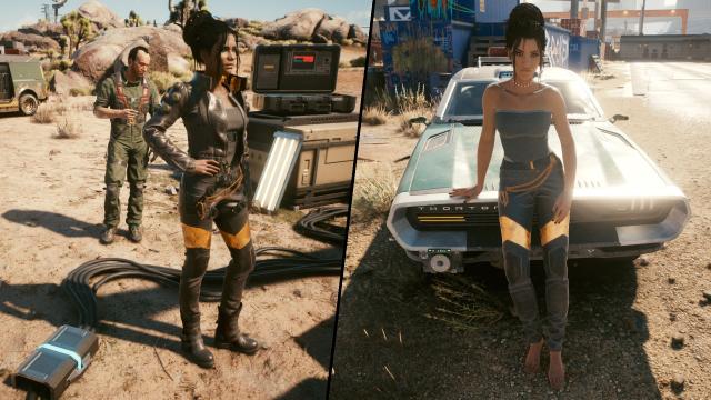 Panam - Alternate Clothes для Cyberpunk 2077