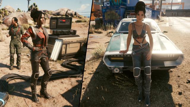 Panam - Alternate Clothes для Cyberpunk 2077