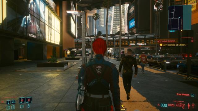 Вид від 3-ї особи / JB - TPP MOD WIP third person для Cyberpunk 2077