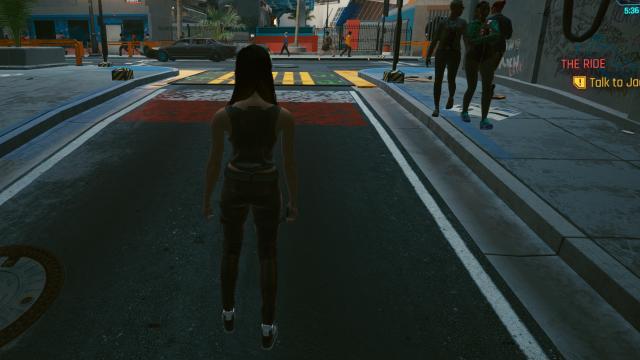 Вид від 3-ї особи / JB - TPP MOD WIP third person для Cyberpunk 2077