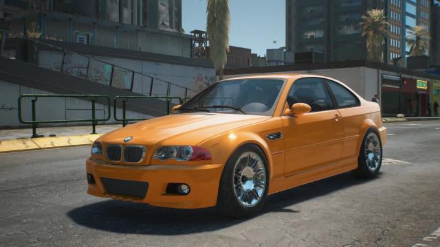 BMW M3 E46 для Cyberpunk 2077