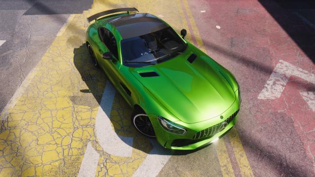 2017 Mercedes AMG GT R for Cyberpunk 2077