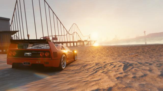 Ferrari F40 for Cyberpunk 2077