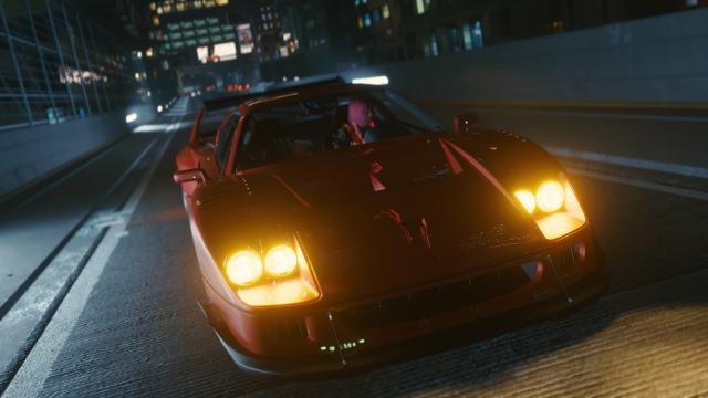 Ferrari F40 for Cyberpunk 2077