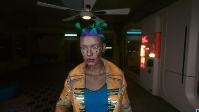 CyberCat Preset - Fem V - Arabella для Cyberpunk 2077