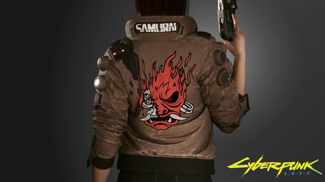 Оригінальний самурайський жакет / Original Samurai Jacket для Cyberpunk 2077