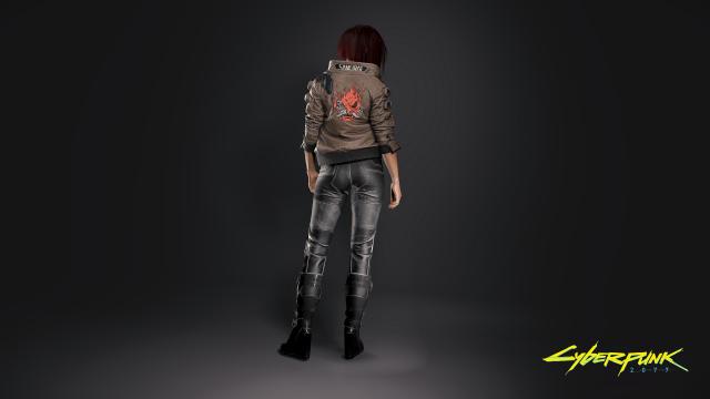 Оригінальний самурайський жакет / Original Samurai Jacket для Cyberpunk 2077