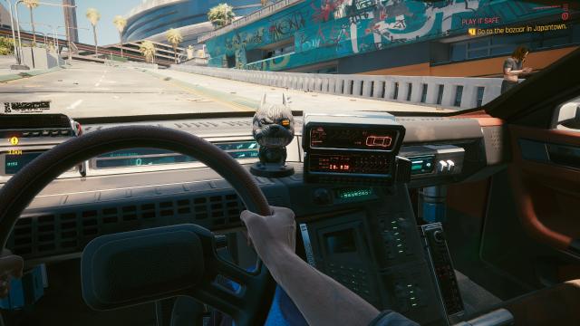 Позбавляємося зеленого серпанку / Subtle Samurai для Cyberpunk 2077