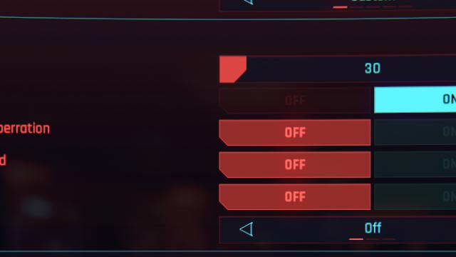 Better Field Of View Slider для Cyberpunk 2077