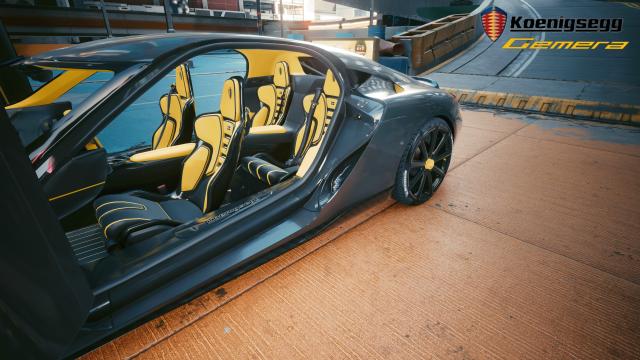 Koenigsegg Gemera for Cyberpunk 2077