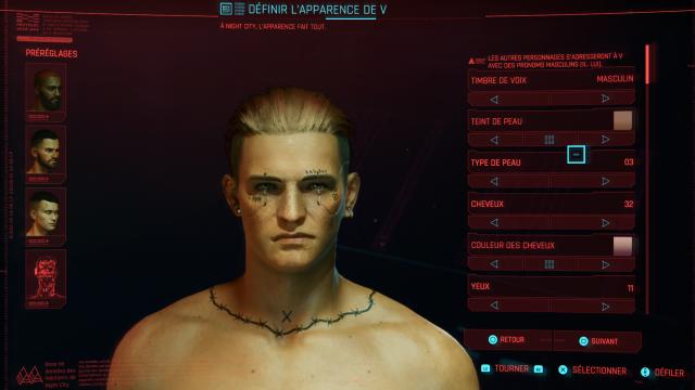 Нові татуювання для обличчя / Badboy and Badgirl Tattoo для Cyberpunk 2077