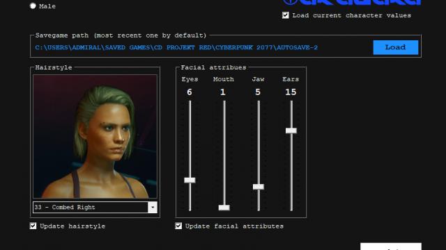 Arasaka Appearance Updater для Cyberpunk 2077