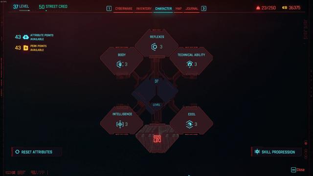 Infinite Attribute Reset - REDmod