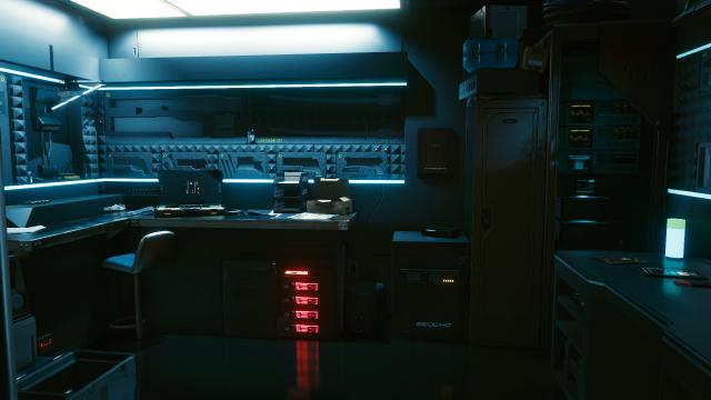 Corpo Netrunner Apartment для Cyberpunk 2077