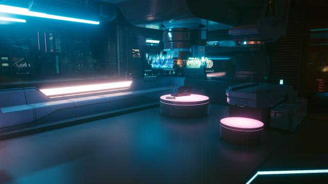 Corpo Netrunner Apartment для Cyberpunk 2077