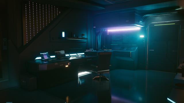 Corpo Netrunner Apartment для Cyberpunk 2077