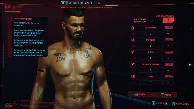 Нове тату 05 / Body Tattoo 05 Replacer для Cyberpunk 2077