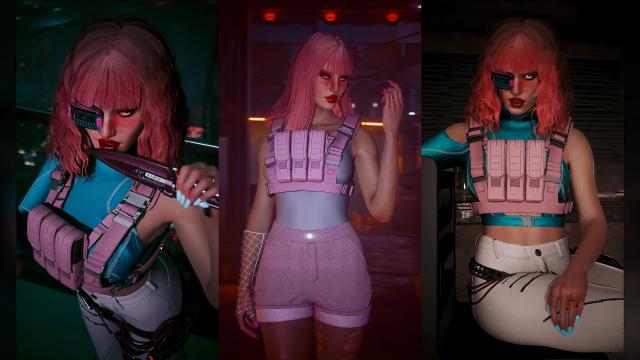 Military Vest - ArchiveXL for Cyberpunk 2077