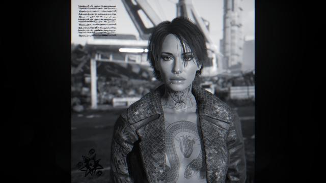 Красива Ві / V. Rodriguez - Latina CC Preset для Cyberpunk 2077