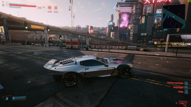 Vehicle - accelerates slowly 0.3 для Cyberpunk 2077