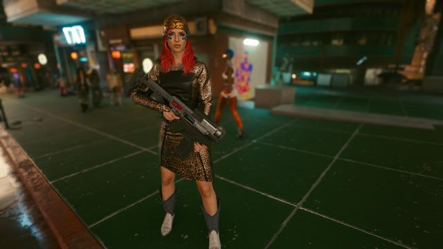 Пресет Джуді / Judy Approved Female V (Preset File) для Cyberpunk 2077