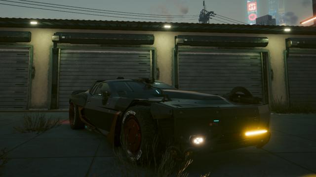 Car Modification Shop для Cyberpunk 2077
