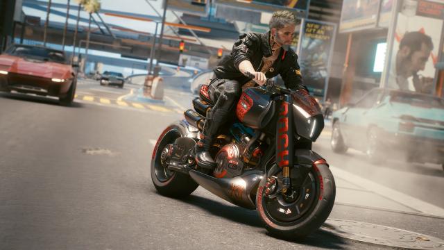 Male Biker Street Kid (New Game Plus) for Cyberpunk 2077