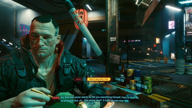 Deus Ex ReShade preset for Cyberpunk 2077
