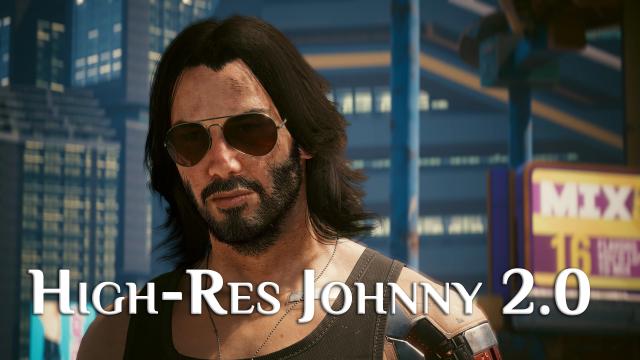 High-Res NPCs - Johnny Silverhand