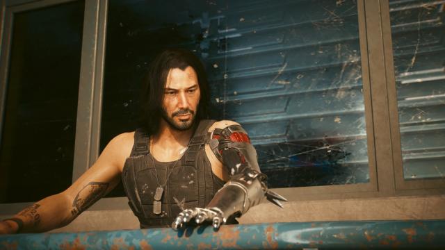 High-Res NPCs - Johnny Silverhand for Cyberpunk 2077