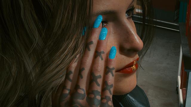 Більше варіантів манікюру / Kala's Nail Edits для Cyberpunk 2077