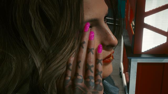 Більше варіантів манікюру / Kala's Nail Edits для Cyberpunk 2077