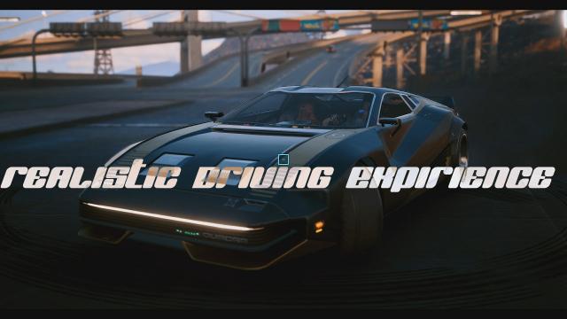 Реалістичне керування / Realistic Driving Experience для Cyberpunk 2077