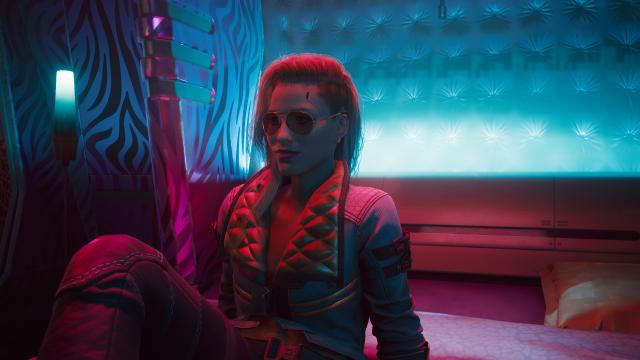 2077 Rogue's Hair для Cyberpunk 2077