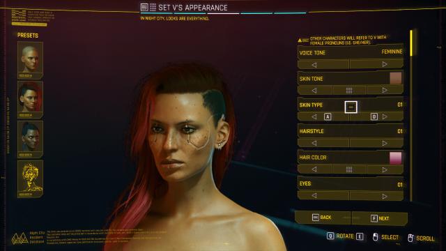 2077 Rogue's Hair для Cyberpunk 2077