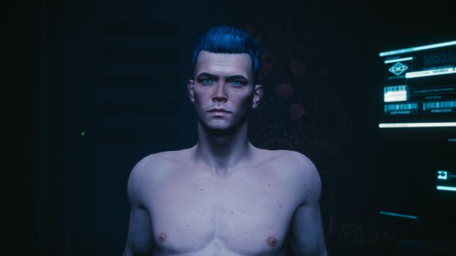 Пресет молодого Ві / Young Male V Preset для Cyberpunk 2077