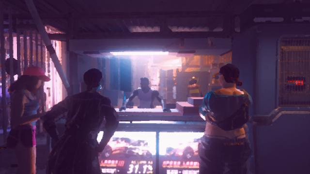 PixelPunk для Cyberpunk 2077