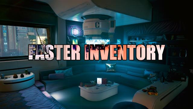 Швидкий інвентар / Faster Inventory для Cyberpunk 2077