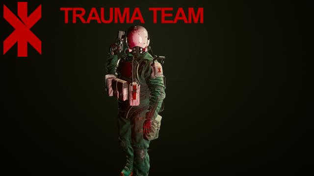 Броня Травми / Trauma Team Pointman для Cyberpunk 2077