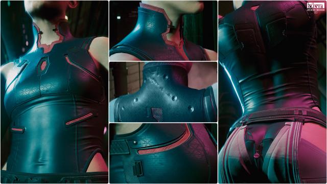 --EXHAUSTIVE  Lucy's outfit for Cyberpunk 2077